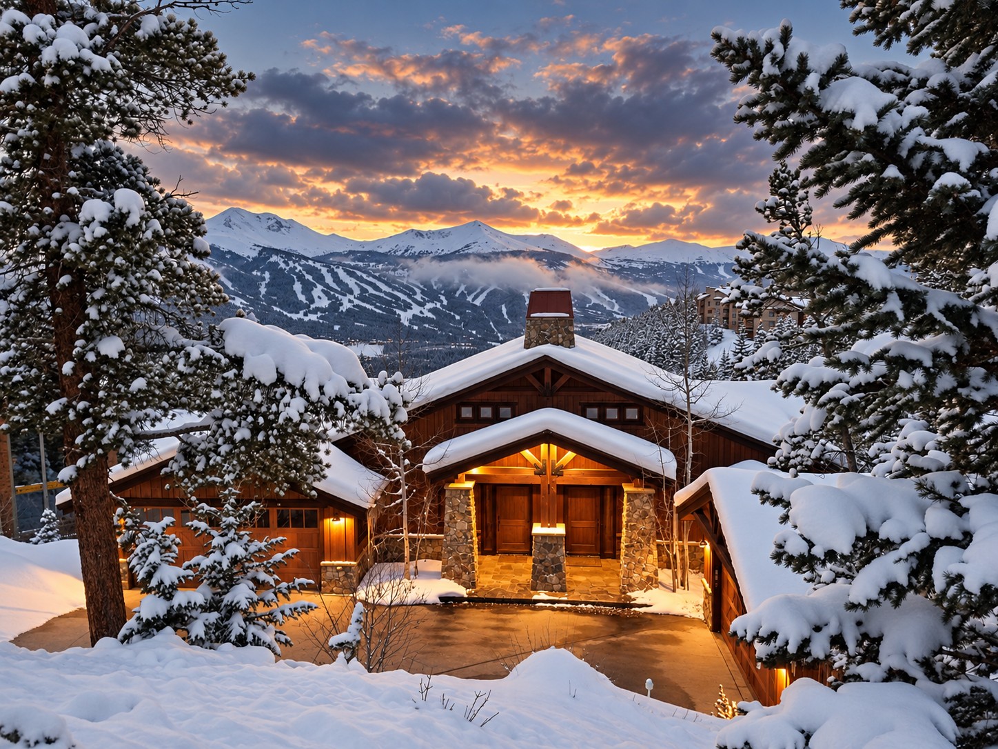 CCL Clubhouse Vista winter snowy .jpg Fractional Ownership Luxury Homes in Colorado