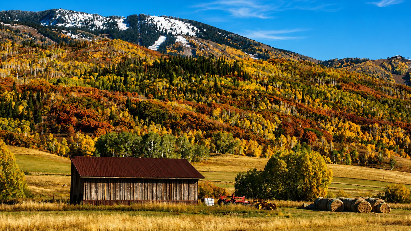 Steamboat fall barn Fractional Ownership Luxury Homes in Colorado